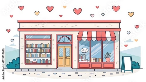 Obraz Illustration of a Shop