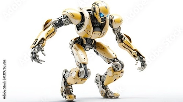 Fototapeta A photo of Robotics Technology