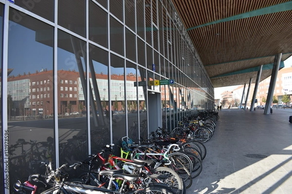 Fototapeta Estación de autobuses