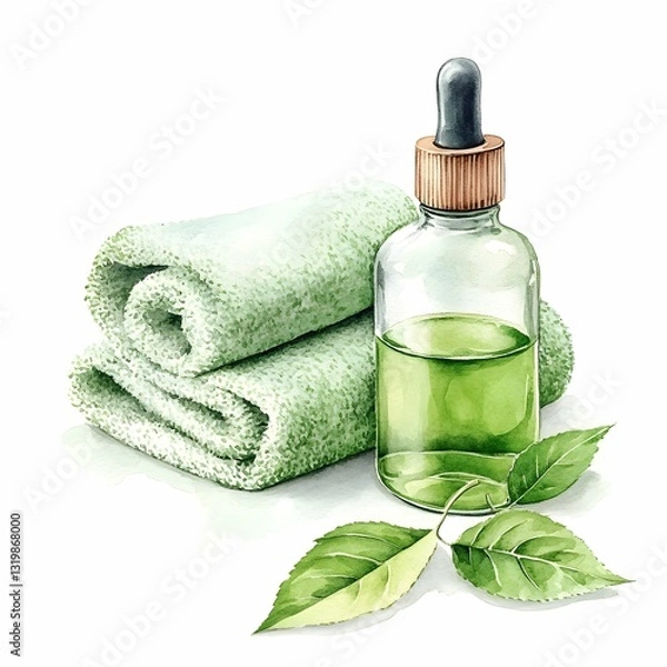 Obraz Spa day clipart