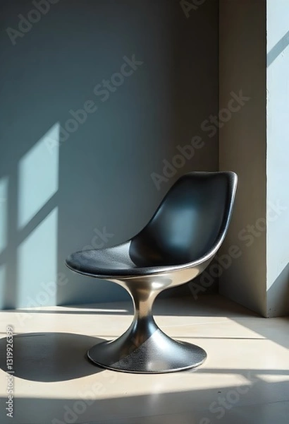 Obraz metallic chair