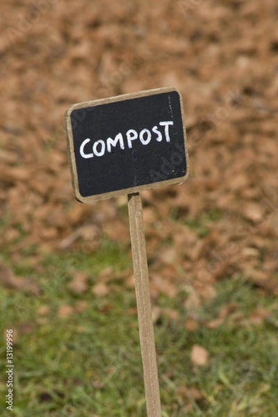 Fototapeta compost