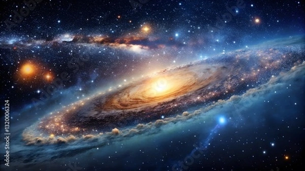 Fototapeta galaxy in space