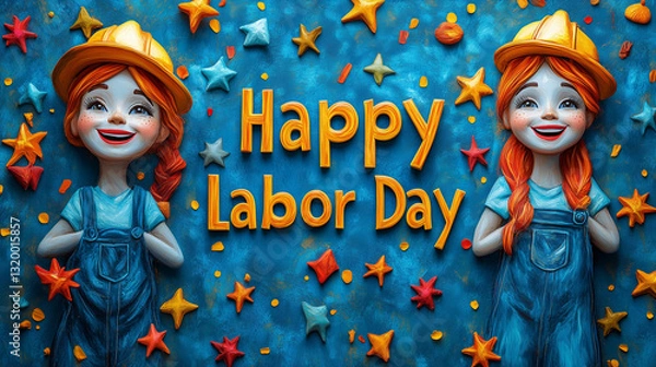 Obraz Happy Labor Day
