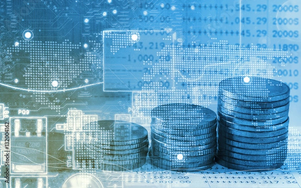 Obraz Fintech concept.