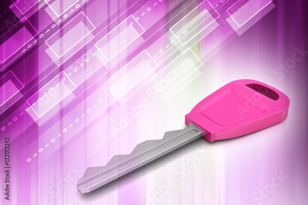 Fototapeta 3d key
