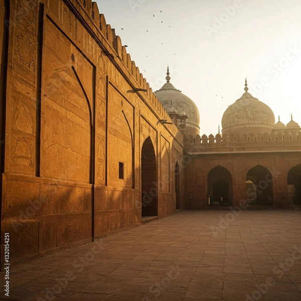 Fototapeta Timbuktu’s Djingareyber Mosque is made of mud and wood—but it has stood strong since 1327! 🌍 Every year, the community gathers to reapply mud to keep it standing. Talk about teamwork! 🤲✨