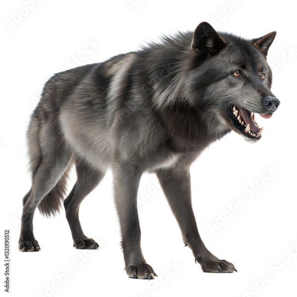 Fototapeta Dire Wolf AI Generated Image