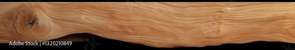Obraz Hyper-realistic oak wood texture background with smooth grain patterns and warm earthy tones for interior design