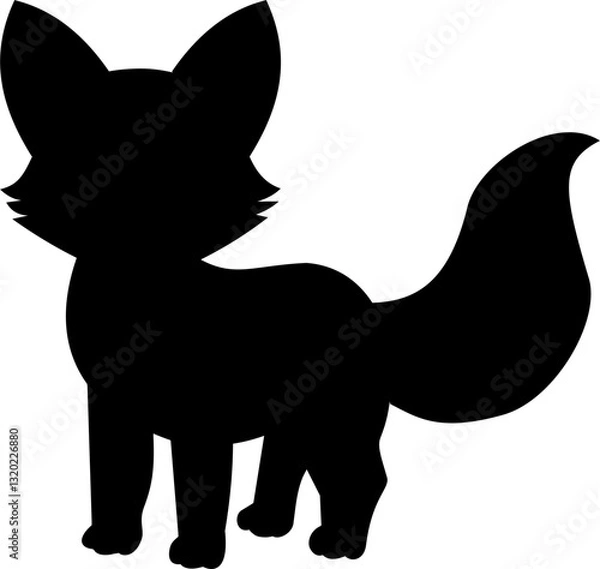 Obraz Fox silhouette 