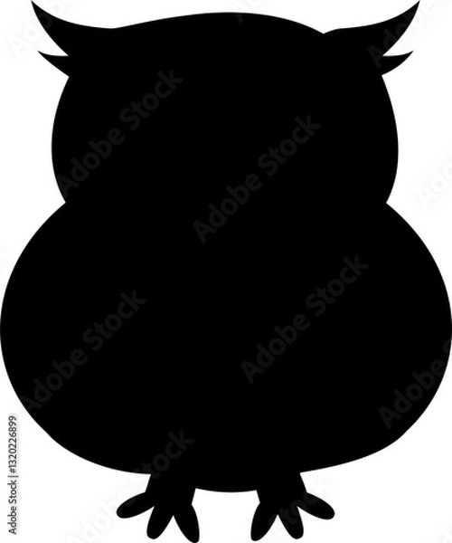 Obraz Owl silhouette 