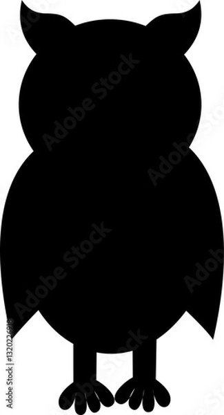 Obraz Owl silhouette 