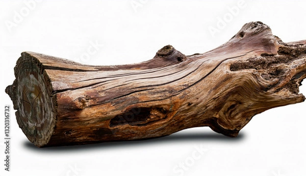 Fototapeta Weathered Wooden Log