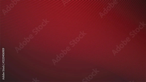 Fototapeta Red gradient with curve line abstract background for backdrop