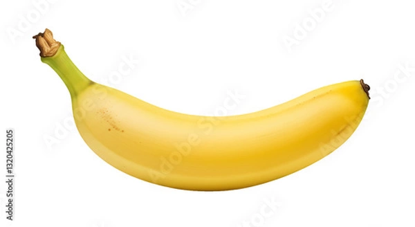 Obraz Fresh ripe bananas isolated on a white background