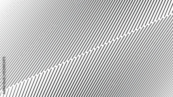 Fototapeta Dark grey stripes line pattern abstract background for fabric style or backdrop