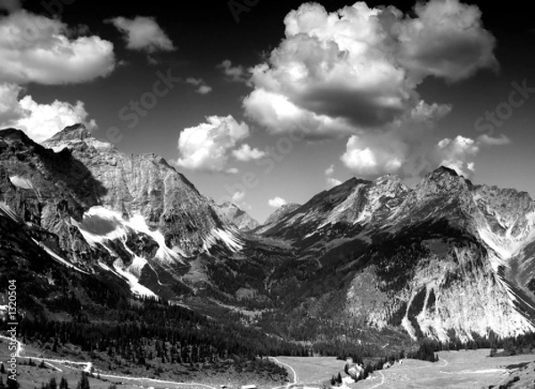 Fototapeta die alpen