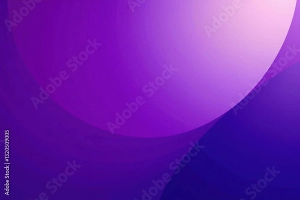 Obraz Sleek purple gradient backdrop, contemporary abstract art , stylish, digital