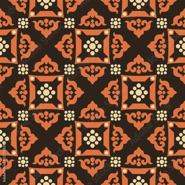 Obraz Batik Seamless Pattern