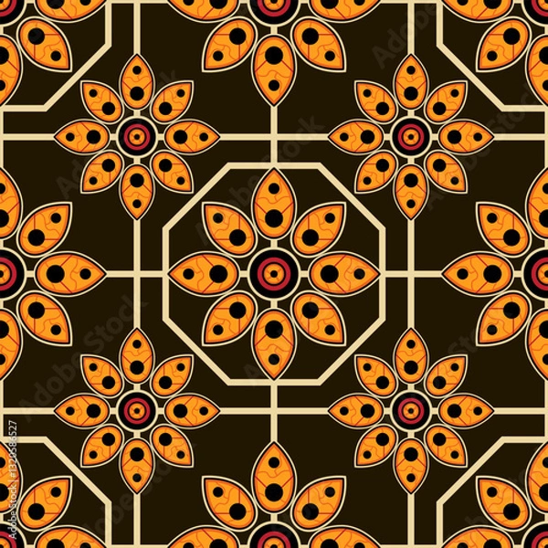 Obraz Batik Seamless Pattern