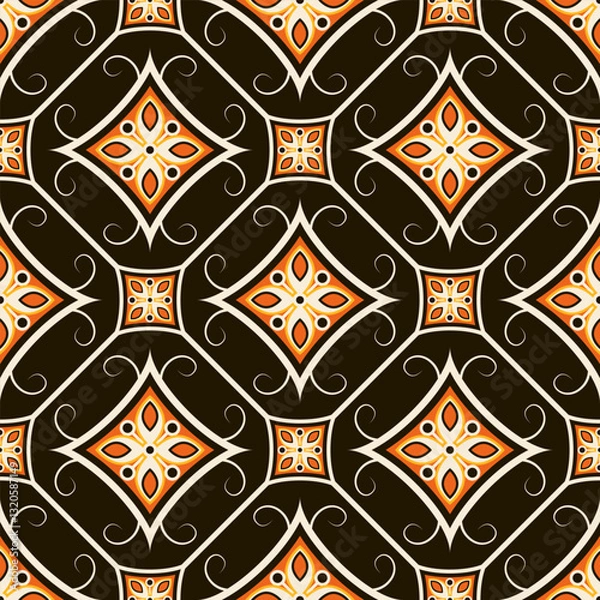 Obraz Batik Seamless Pattern
