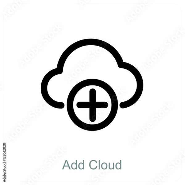 Fototapeta Add Cloud