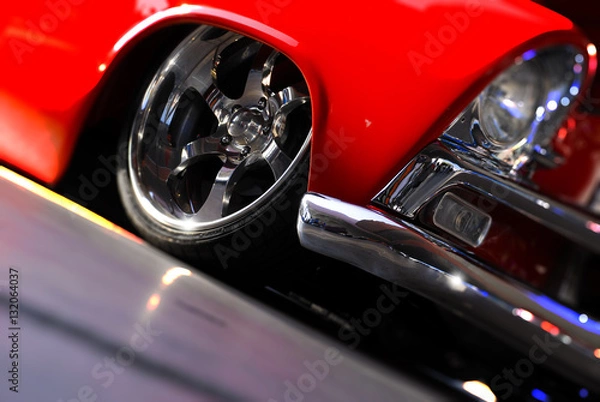 Obraz Custom Red Car