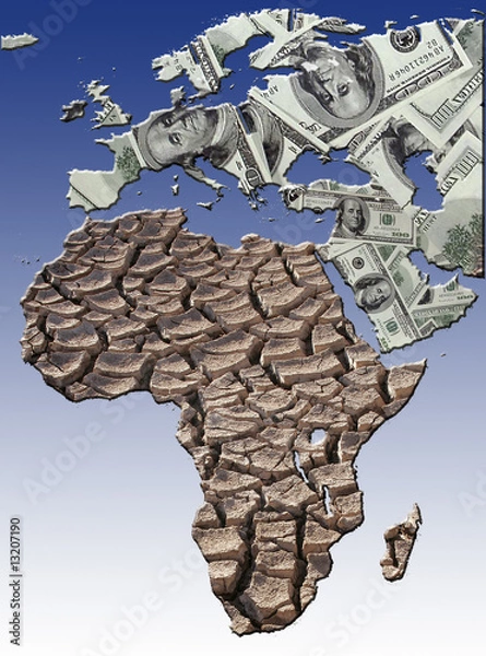 Obraz Europe vs Afrique