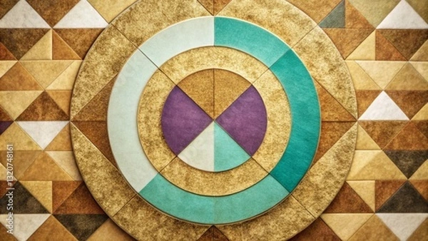 Obraz abstract geometric background