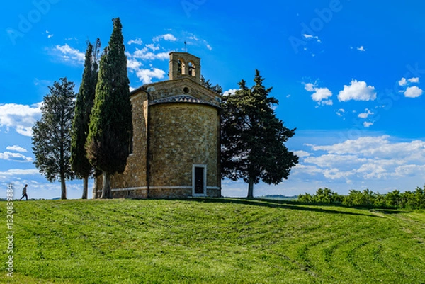 Obraz Panorama in val d'Orcia
