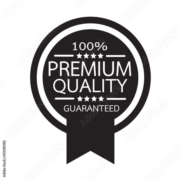 Obraz premium quality badge icon