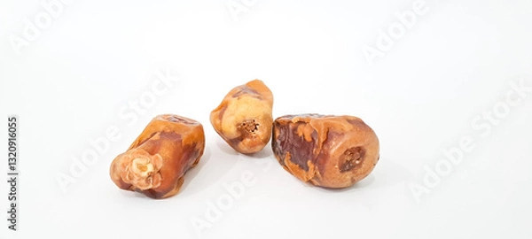 Obraz date fruit isolated on white background	

