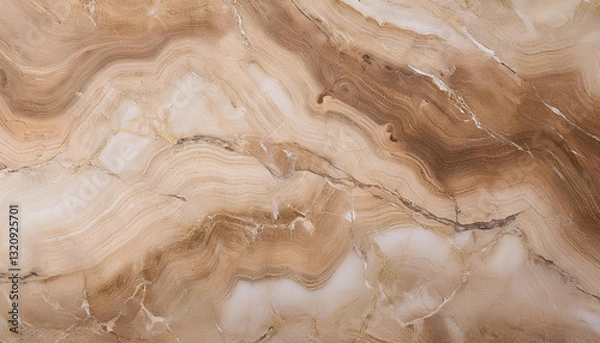 Fototapeta soft and light marble texture with brown color for interior design