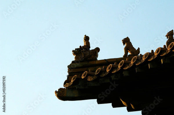 Obraz Ancient Chinese architecture