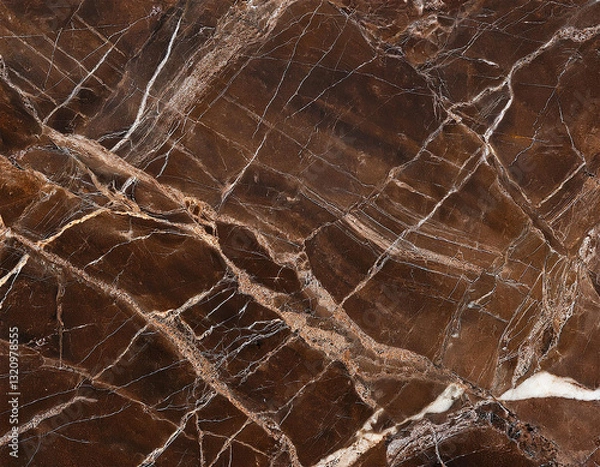 Fototapeta dark brown marble texture background used for ceramic wall tiles and floor tiles surface