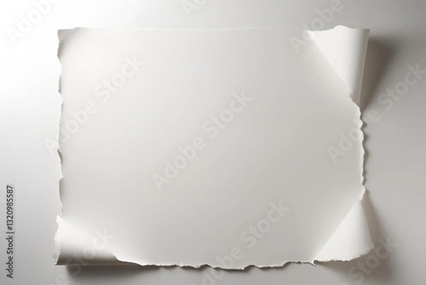 Fototapeta white Paper texture  Watercolor background, design. Minimal plain  fullscreen  paper . simple with space for copying text. A3 a4