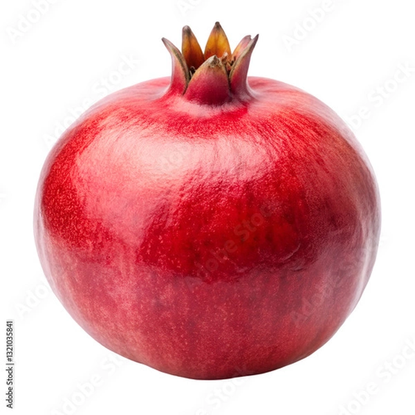 Obraz pomegranate isolated on white background