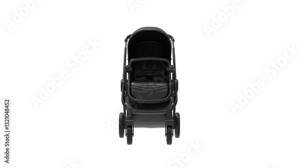 Fototapeta stroller isolated on transparent