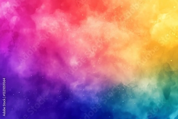 Fototapeta A colorful background with a rainbow of colors