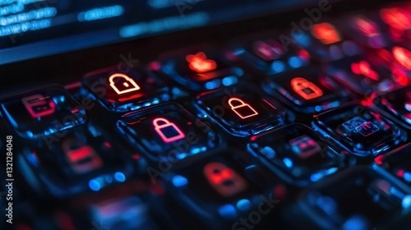 Obraz Cybersecurity: Digital Privacy and Data Protection