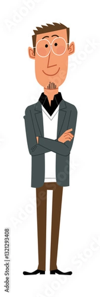 Obraz クリエイティブな職業の男性