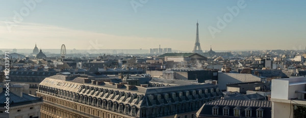 Obraz View of the roofs of Paris.