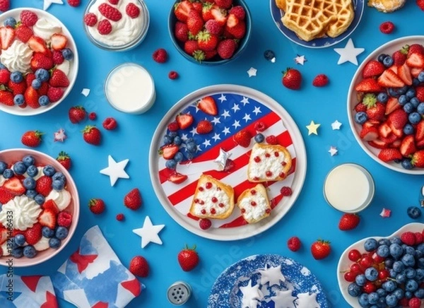 Obraz Real Estate - 4th of july - summer