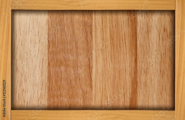 Obraz Wood border and wood background