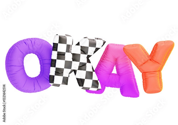 Fototapeta Okay Text