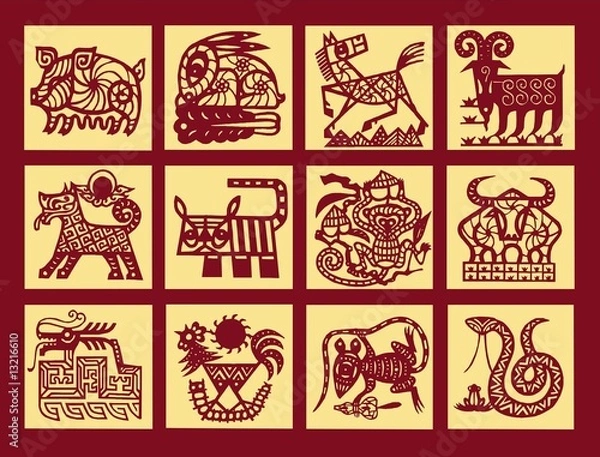 Obraz signes chinois 3