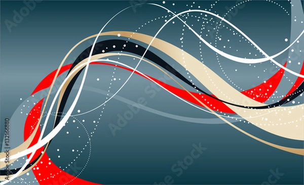 Obraz Abstract floral background. can be used for design