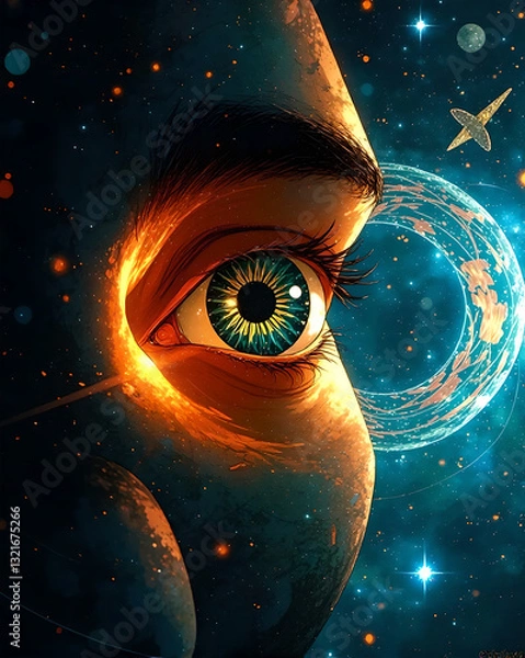 Obraz planet in space