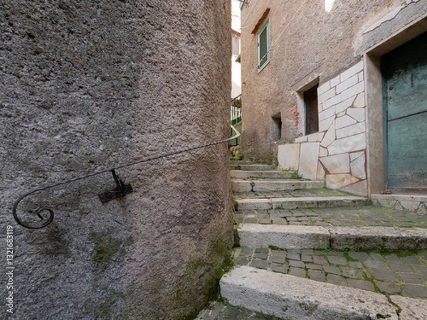 Obraz Scorcio di Anticoli Corrado, antico borgo della provincia di Roma