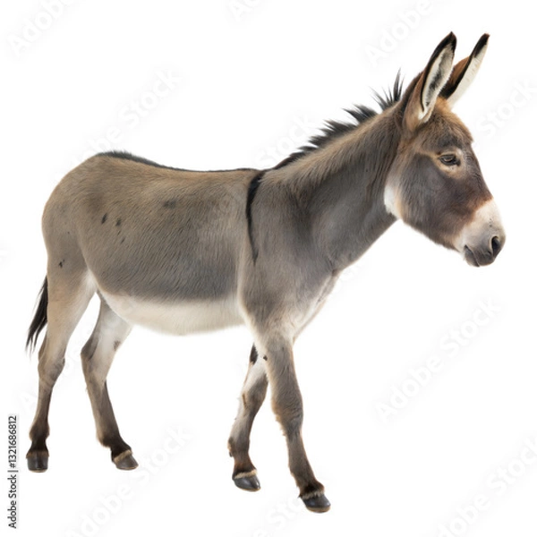 Fototapeta Donkey AI Generated Image